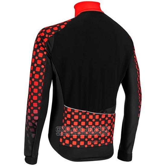 2019 Cycling Jersey Nalini Crit 3l 2.0 Black Red Long Sleeve And Bib Tight